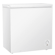 Hisense 7 Cu Ft Chest Freezer White - compact, Energy-efficient freezer ideal for bulk food storage in homes, garages, and small spaces