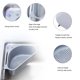 thumbnail image 1 of Wifehelper Sink Basket, Triangle Storage Holder Multifunctional Drain Shelf Sucker Sink Storage Rack Drain Rack Organizer for Kitchen BathroomGrey) Khall Tendencias, 1 of 6
