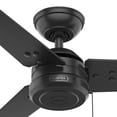thumbnail image 5 of Ventilador de techo Hunter Cassius Negro 44 pulgadas, 5 of 5