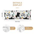 thumbnail image 3 of Fotbe Funny Puppy Funda para Almohada Corporal con Diseño, Funda de Microfibra Ultrasuave de 20x54 Pulgadas, Ropa de Cama Elegante, 3 of 7