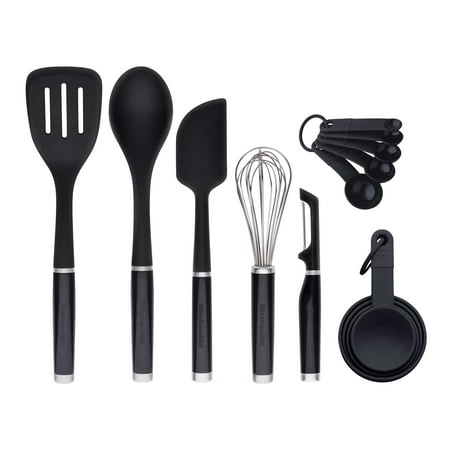 KitchenAid - Tool and Gadget 15-Piece Set - Black