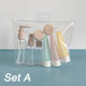 thumbnail image 1 of 10pcs Travel Bottles Set: Refillable, Leak-Proof Containers For Toiletries, Travel Essentials & More - Plus Portable Bag!, 1 of 4