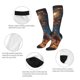 thumbnail image 3 of Balery Cowboy Boots Under Starry Sky Calcetines novedosos Calcetines deportivos Calcetines hasta la rodilla Calcetines de algodón Calcetines originales y geniales, 3 of 6