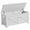 white double X pattern, variant on Toy Box,Wooden Storage Chest with Safety Hinge,Lift-Top Toy Chest,Entryway Storage Bench Supports 300 lb,Toy Chest Organizer for Entryway,Bedroom,Living Room,Easy Assembly