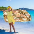 thumbnail image 3 of HBBKVI Tropical Beach Towel 30" × 60", Bath Towels for Pool Beach Travel Camping, Large Absorbent Quick Dry Sand Free Towels, 3 of 6