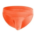 thumbnail image 1 of B91xZ Men Bikinis Briefs Breathable Comfortable Trunks,Orange S, 1 of 5
