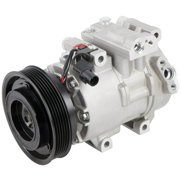 AC Compressor & A/C Clutch For Hyundai Accent 2012 2013 2014 2015 w/ Manual Climate Control - BuyAutoParts