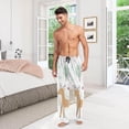 thumbnail image 7 of Forest Animals Ghost Pajama Pants, Men's Lounge Pants Light with Drawstring and Pockets, Christmas New Year Birthday Father's Day Gifts, X-Large, 7 of 7