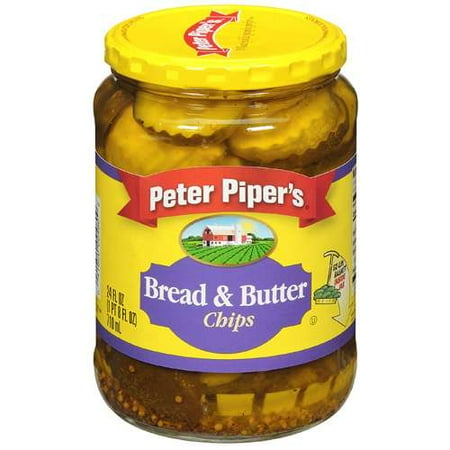 Peter Piper's: Chips Bread & Butter, 24 fl oz