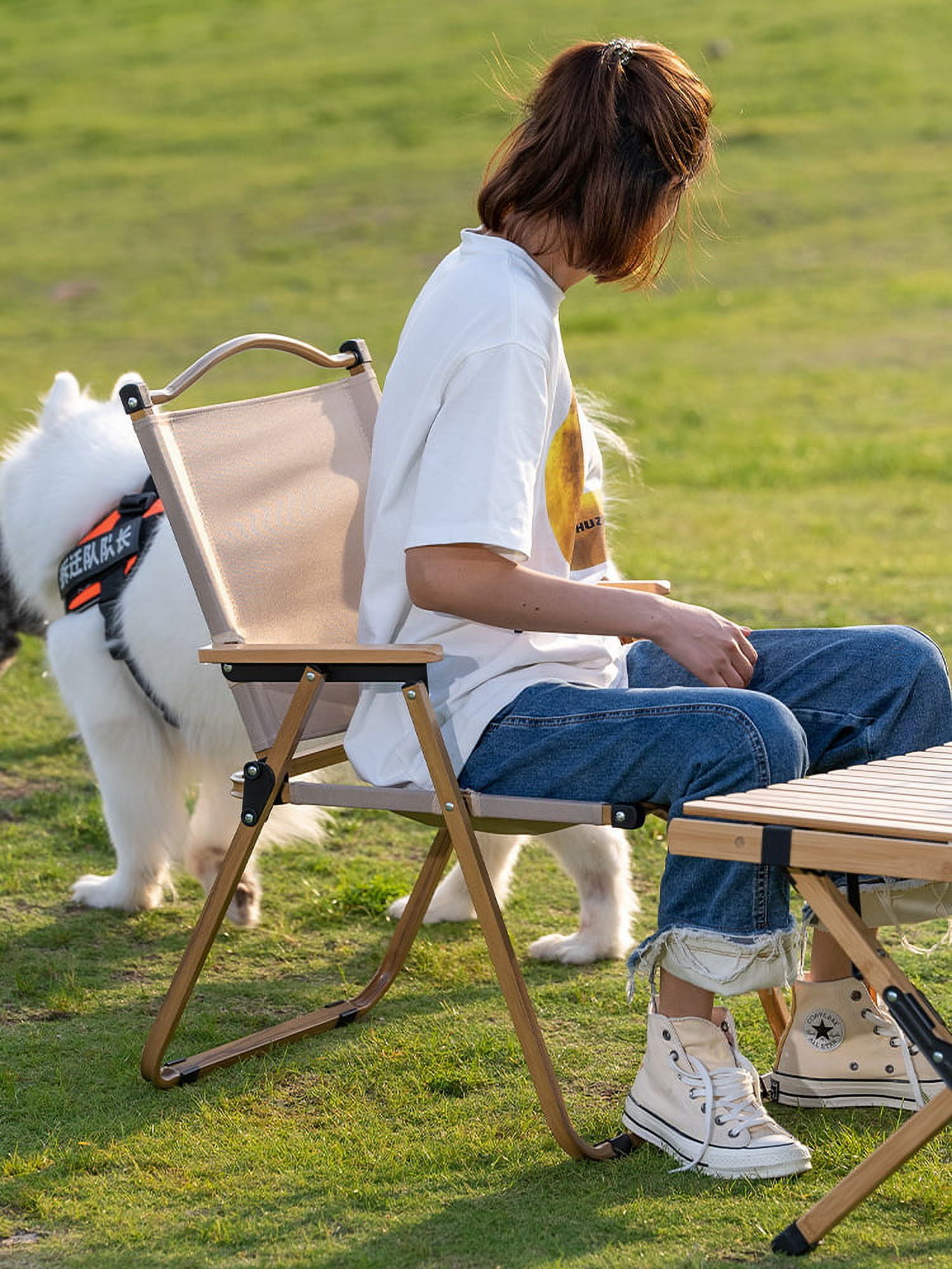 FTC_  CAMPING CHAIR キャンピングチェア_ BLACK無地黒 FTC_ CAMPING CHAIR キャンピングチェア_ BLACK無地黒