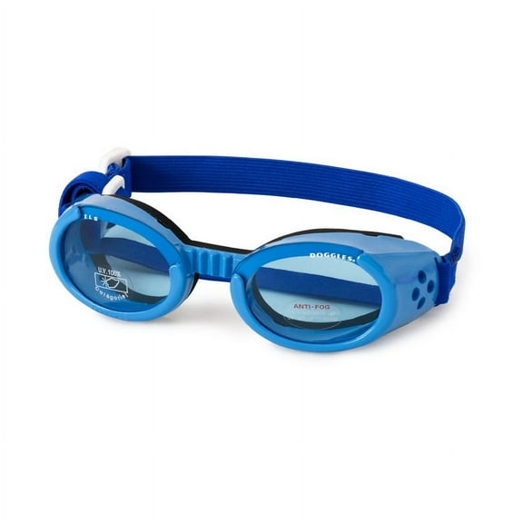 Doggles ILS Shiny Blue Sunglasses for Dogs