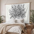thumbnail image 3 of Eucalyptus Grey Tapestry for Bedroom Wall Hanging Tapestry, Vintage Bottle Succulents Flower Stripes Ceiling Backdrop Tapestries Poster Blanket Wall Decor for Teens Room Living Room Dorm 51" x 59", 3 of 8