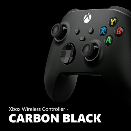 Microsoft - Xbox Wireless Controller for Xbox Series X, Xbox Series S, Xbox One, Windows Devices - Carbon Black