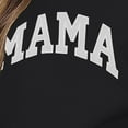 thumbnail image 3 of Crewneck Sweatshirt for Women Mama Letter Print Sweatshirt Oversized Pullover Loose Lightweight Long Sleeve Tops, 3 of 4