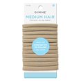 thumbnail image 1 of Gimme Beauty Bandas para el cabello de sujeción media – Lazos de nailon y spandex sin costuras para todo tipo de cabello – Soportes para coletas de ajuste cómodo sin daños – Bandas elásticas sin arrug, 1 of 5
