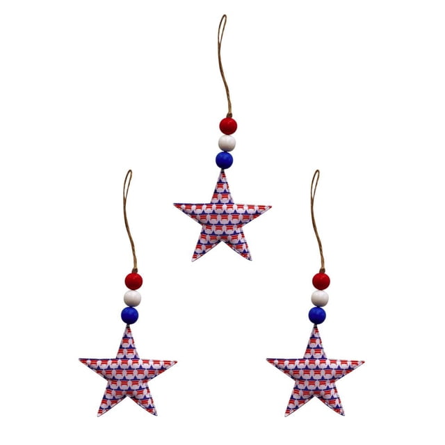SDNall Independence Day Decorations Five-pointed Star 7cm
