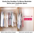 thumbnail image 3 of 4 Pack Closet Organizers and Storage, Multifunctional Organization and Storage Home Essentials Magic Space Saving Hangers with 9 Holes for Wardrobe Closet Heavy Clothes, 3 of 7
