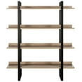 thumbnail image 6 of SAFAVIEH Melissa Retro Mid Century 4 Tier Etagere, Oak/Black, 6 of 9