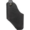 thumbnail image 1 of Leather Cell Phone Holster - Universal Vertical Portable Phone Pouch Wallet - Belt Clip Holster Pouch Genuine Leather Phone Case Holster Purse Belt Loop Pouch Bag for Men - Black, 1 of 7