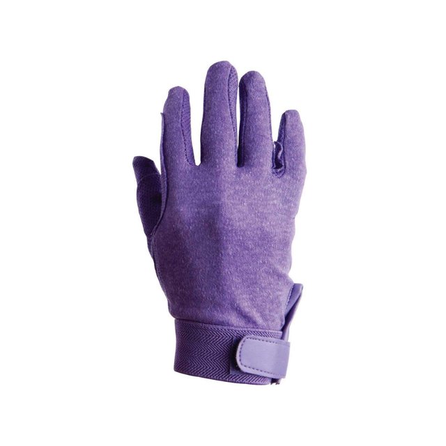 Dublin - Guantes de equitación para adultos (Púrpura)