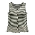 thumbnail image 6 of Knit Tank Tops For Women，Beach Vacation Blouses Sleeveless Cotton Tops Cute Tank Tops Linen Tank Tops For Women Lightweight Linen Tank Tops Linen Tank Tops Athletic Tank Tops Linen Cami, 6 of 6