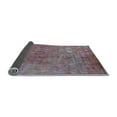thumbnail image 2 of Ahgly Company Indoor Square Oriental Light Blue Industrial Area Rugs, 7' Square, 2 of 4