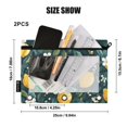 thumbnail image 4 of FORMRS 2 Pack Pencil Pouch for 3 Ring Binder with Clear Window Zipper Case, Yellow Lemons, 4 of 6