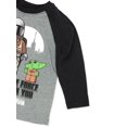 thumbnail image 3 of Remera LEGO Star Wars Mandalorian para Niños Manga Larga Gris, 3 of 7