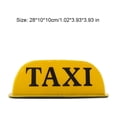 thumbnail image 4 of Sidaley Luz de Taxi con batería recargable, señal de techo para coche con Base magnética, lámpara indicadora de señal de pantalla Bombillas para automóviles, 4 of 6
