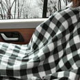 Electric Car Blanket Heated 12 Travel Throw For Car Great For Cold Weather Tailgating And