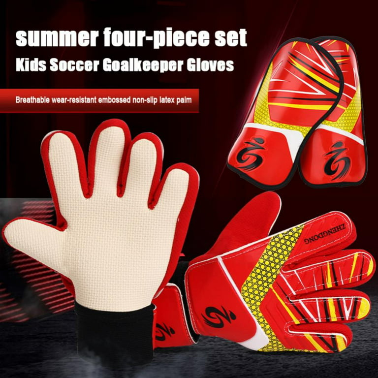 Latex Goalkeeper Gloves Thickened Football Professional Protection Adults  Teenager Goalkeeper Soccer Goalie Football Gloves
