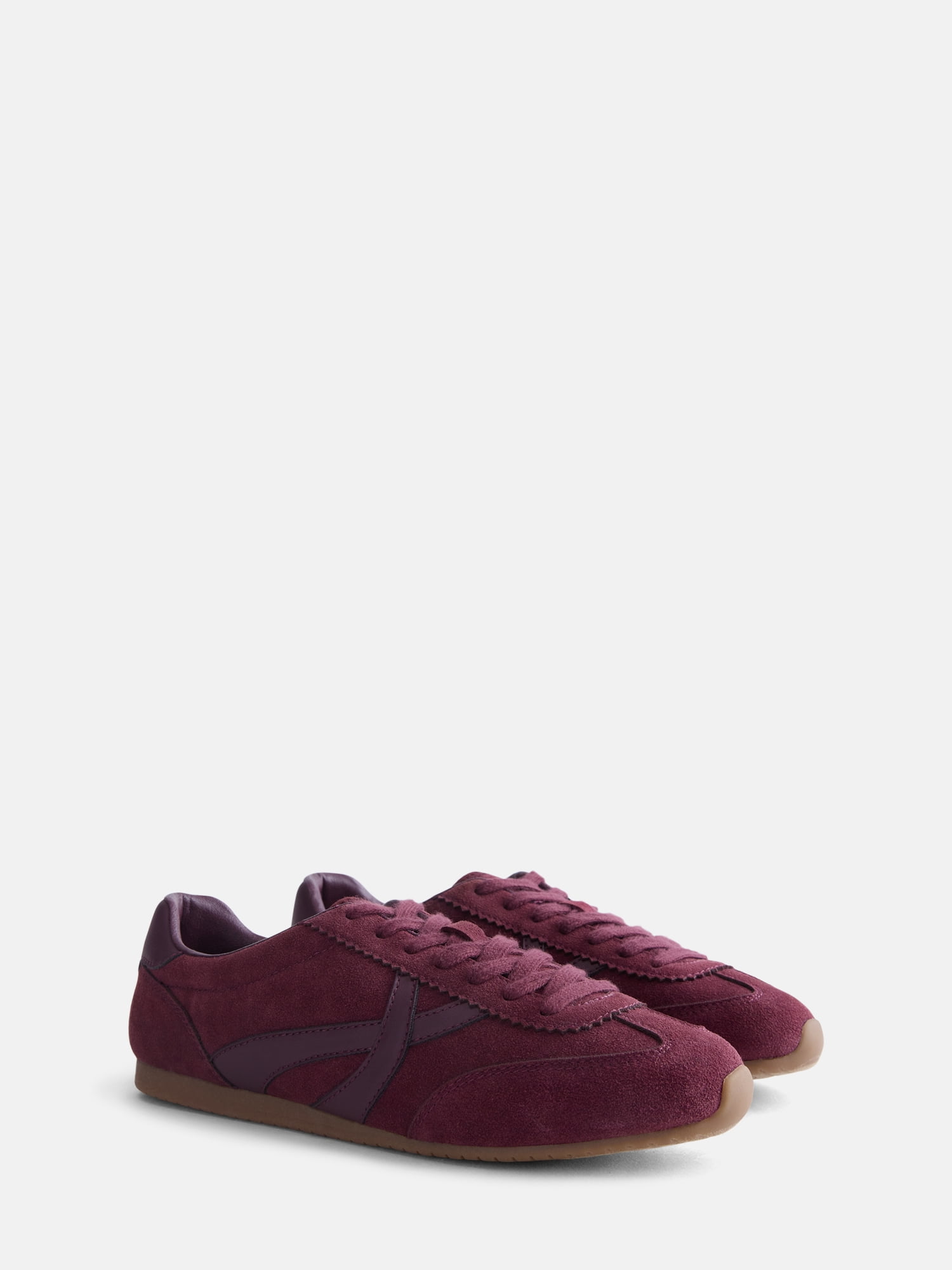 Scenario Women's Lace Up Low Profile Sneakers
