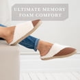 thumbnail image 4 of Isotoner Women's Clog Slipper: Indoor/Outdoor, Non-Slip, Memory Foam, Vegan Leather, Machine Washable, 4 of 4