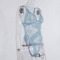 thumbnail image 5 of Everyday Bras for Women Lace Pajama Set for Women Men Brief Small Bridal Garter Set Lace Underpants Mens Mens Comfy Underwear Man under Ware Lingerie Shirt Set with Lace Lace Pajama Set for Blue S, 5 of 8