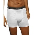 thumbnail image 2 of byHanes Hanes Men's Classics 5 Pack Boxer Brief (White, Large), 2 of 3