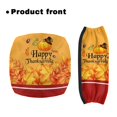 thumbnail image 2 of POLERO with Elastic Band Rollator Seat and Back Rest Covers for Outdoor Park, Polyester Fabric Reusable Moisture Wicking Seat for Walker, Thanksgiving Joy, 2 of 10