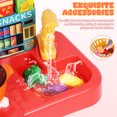 thumbnail image 4 of 1 Juego de juguetes de cocina para niños, juego de cocina para niños pequeños, juego de cocina artesanal, accesorios de juego de cocina, 4 of 4