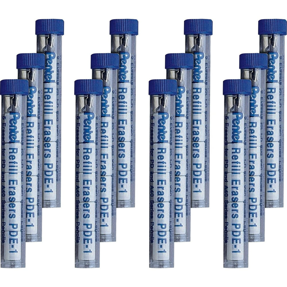 Pentel Mechanical Pencil Refill Erasers (pde1bx)