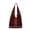 burgundy, variant on Vintage Suede PU Tote Bag for Women, Rivet Detail & Magnetic Snap, Large Capacity Shoulder Handheld Underarm Bag for Daily Use (11.42" x 9.06" x 3.94", 0.46 lb)
