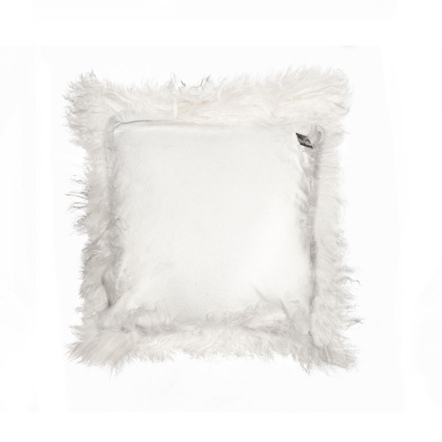 MONGOLIAN SHEEPSKIN PILLOW 18" X 18" 2-PACK