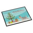 thumbnail image 1 of s Treasures Australian Silky Terrier Felpudo navideño 18hx27w Multicolor Caroline's Treasures BB8469MAT, 1 of 1