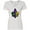 AA-White, variant on Fleur De Lis Mardi Gras Holiday Women's V-Neck T-Shirt