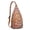 Citrus-12, variant on Meditation Mandala Sling Backpack&nbsp;- Spiritual Zen Design Crossbody Bag, Multi-Compartment Organization