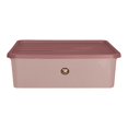 thumbnail image 3 of Caja organizadora La Ardilla con tapa rosa satín / rosa burgundy, 3 of 4