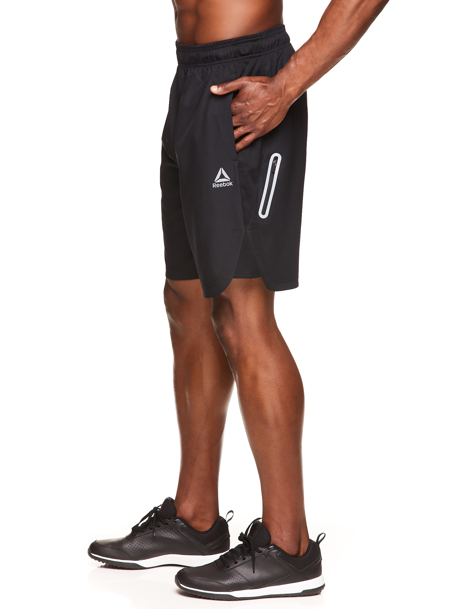 Reebok Men's and Big Men's Active Textured Woven Shorts, 9" Inseam, up to Size 3XL - image 4 of 4