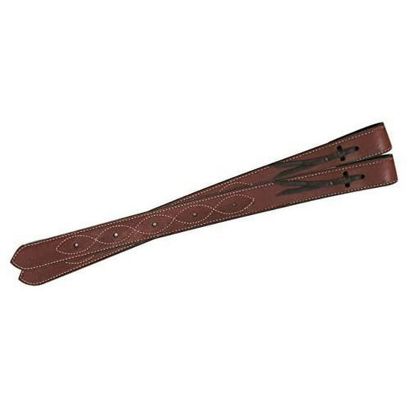 Showman Heavy Duty Leather Flank Billet Straps