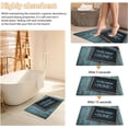 thumbnail image 6 of Vintage Wooden Welcome Home Door Mat, Indoor Outdoor Doormat Entryway Non-Slip Absorbent Mud Trapper Mats, Floor Mats, Soft Washable Mats Door Carpet for Entryway Bathroom Kitchen Bedroom, 6 of 6