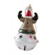 thumbnail image 4 of Adorno colgante navideño de estilo rústico, ideal como regalo, escultura navideña de resina, campana de hierro para jardín, pared, puerta y balcón Alce, 4 of 8