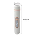 thumbnail image 4 of Electric Foot File, Automatic Callus Remover, Portable Pedicure Device with One-Button Control, Rechargeable & Replaceable Heads, for Cracked Heels & Dead Skin, Men & Women, Christmas Gift, 4 of 11