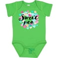 thumbnail image 3 of Inktastic Sweet Pea Hearts Boys or Girls Baby Bodysuit, 3 of 5